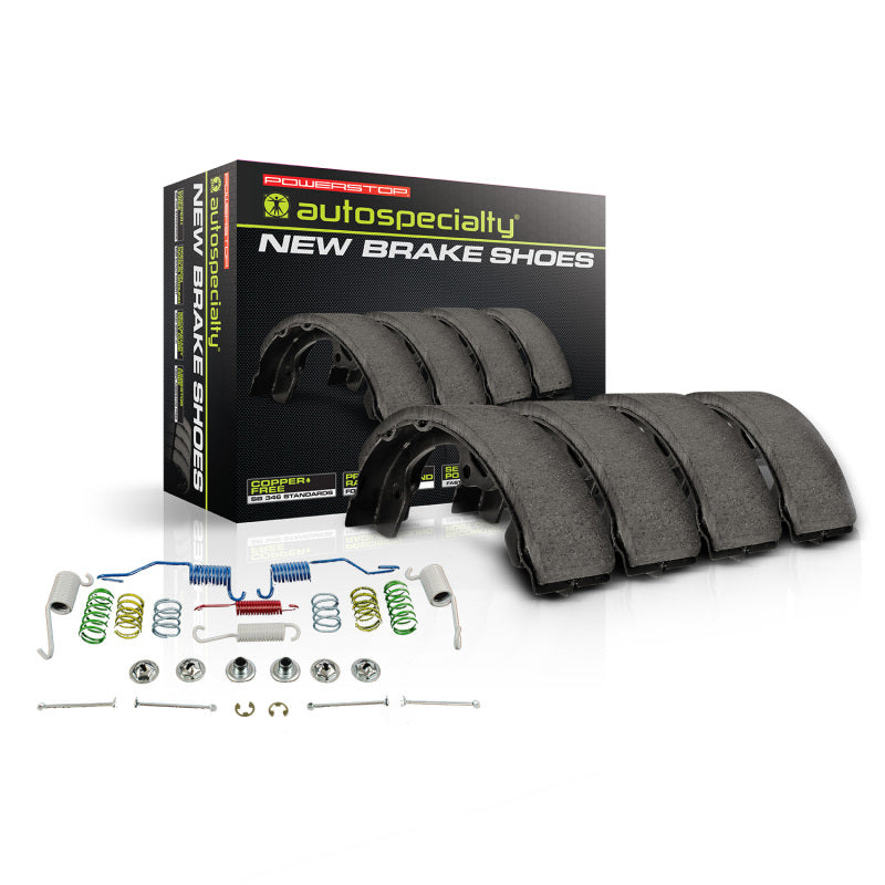 PowerStop Autospecialty Rear Brake Shoes with Hardware - Mazda B4000 1998-2009