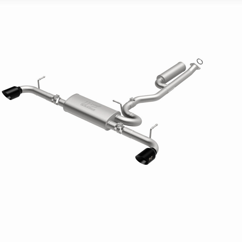 Magnaflow Street Series Cat-Back Exhaust System for 19-21 Toyota RAV4 - Dual Rear Exit - Black - OneFastShop