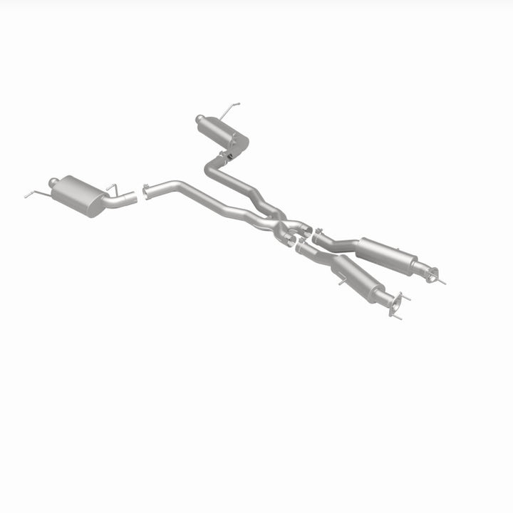 MagnaFlow Stainless Cat Back Exhaust System - Jeep Grand Cherokee V8 6.4L Dual Split Rear Exit