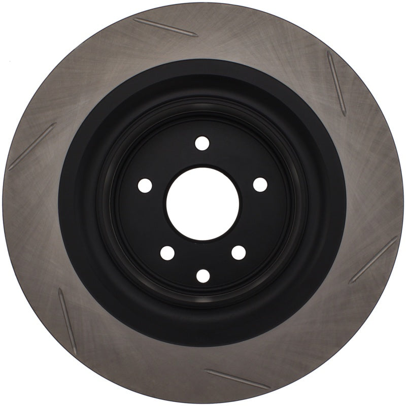 StopTech Power Slot Slotted Rear Right Rotor for Nissan 370Z / Infiniti G37 - OneFastShop