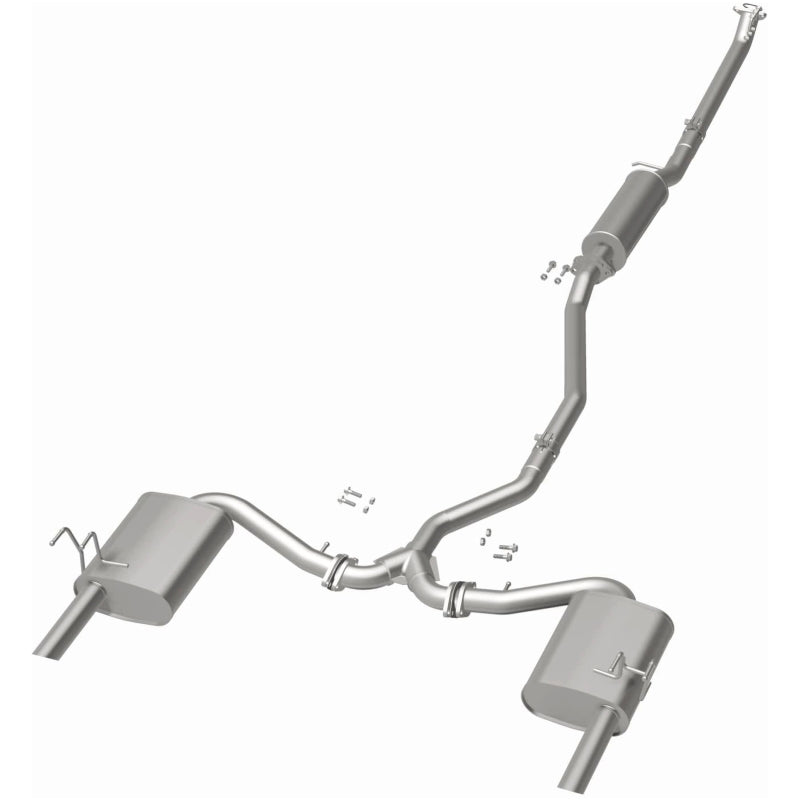 BRExhaust Direct-Fit Replacement Exhaust System for 2016–2021 Honda Civic 1.5L