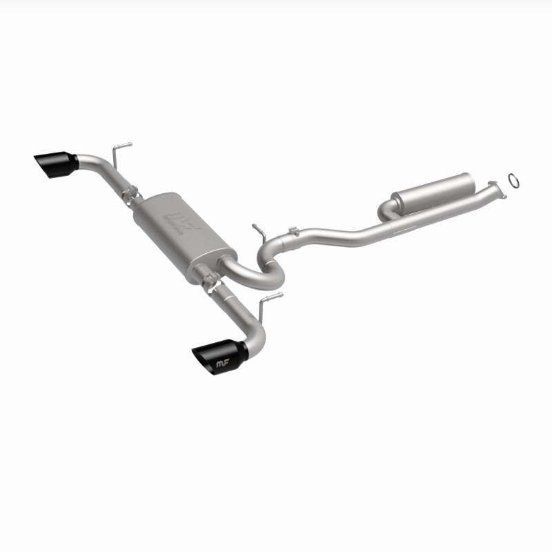 Magnaflow Street Series Cat-Back Exhaust System for 19-21 Toyota RAV4 - Dual Rear Exit - Black - OneFastShop