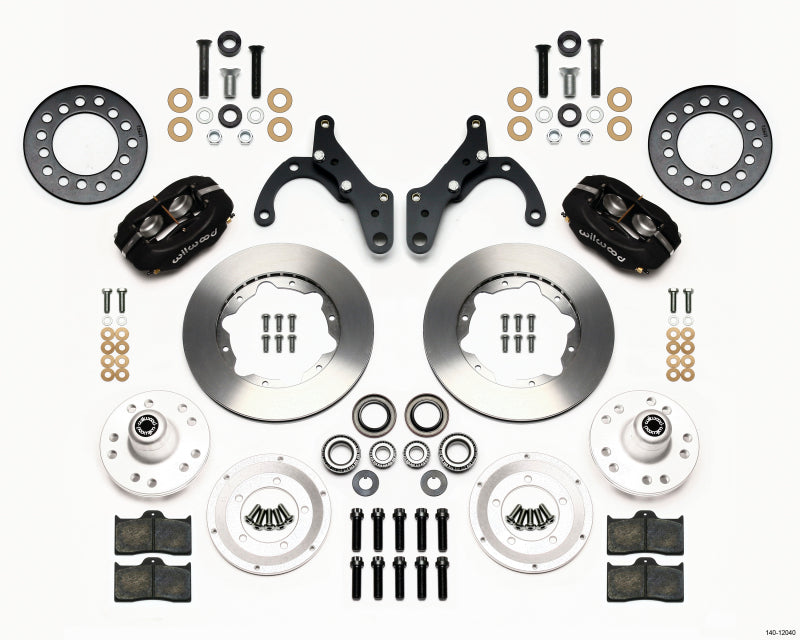 Wilwood Forged Dynalite Front Kit 11.00in for 69-70 Impala and 69-82 Vette - OneFastShop