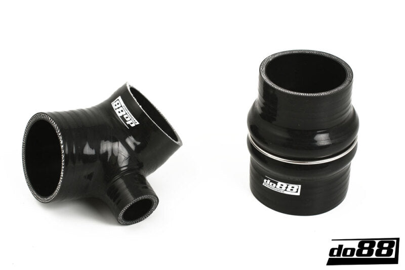 do88 Silicone Turbo Intake Hose - Saab 900 Turbo 1984-1989 - Black