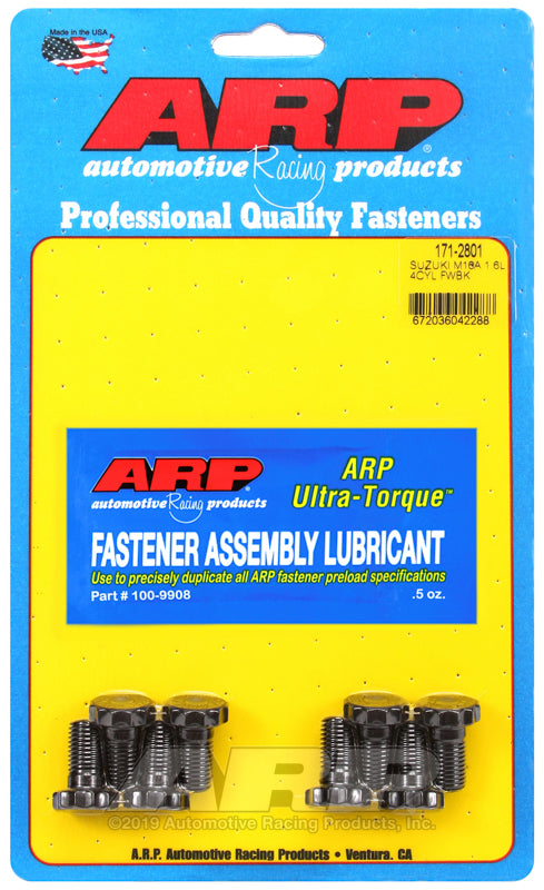 ARP 1.6L M16A Flywheel Bolt Kit for Suzuki 4-Cyl - OneFastShop