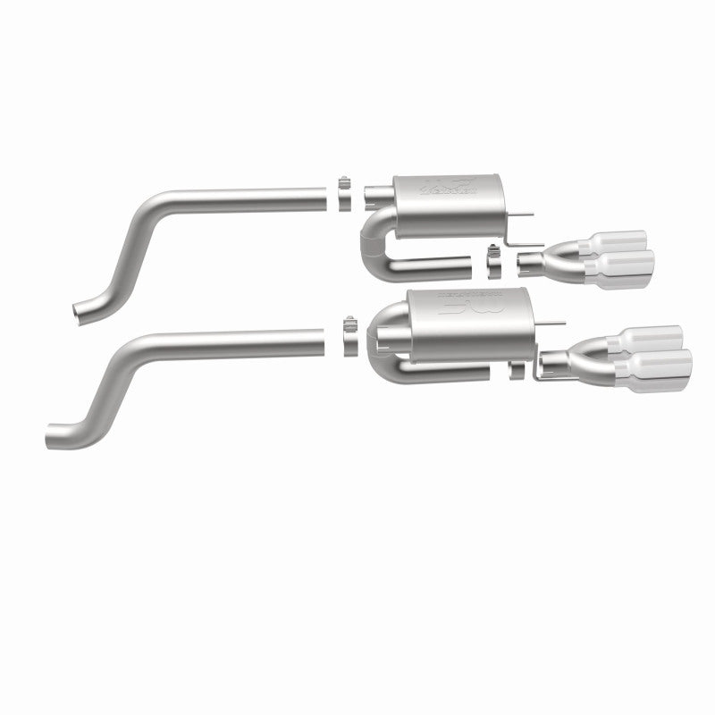 Magnaflow Axle-Back Exhaust System for 2005-2008 C6 Corvette - OneFastShop