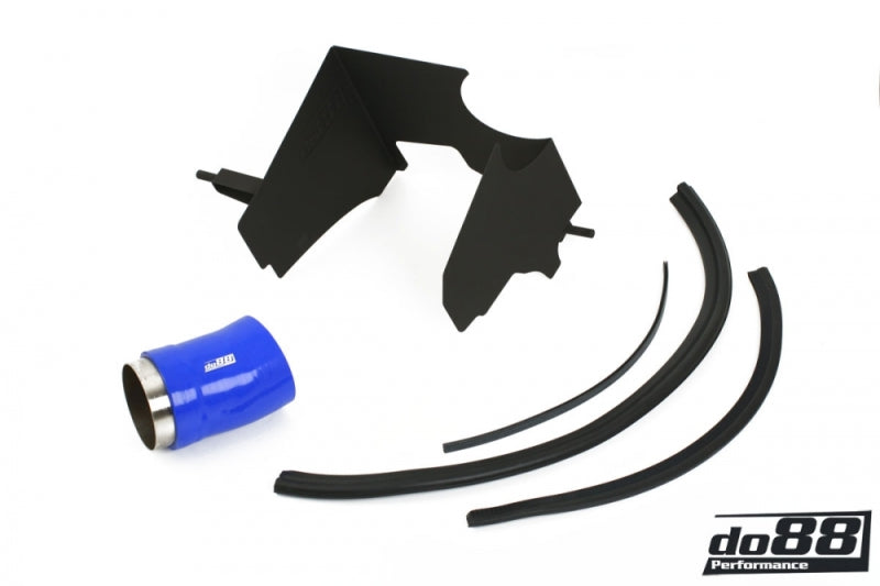 do88 Cold Air Intake System without Filter - Saab 9-3 2.8T V6 2006-2011 - Blue Hose