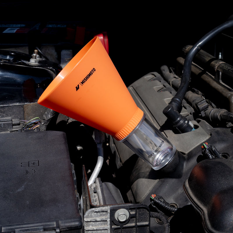 Mishimoto Screw On Oil Funnel Kit for Ford and Mazda - OneFastShop
