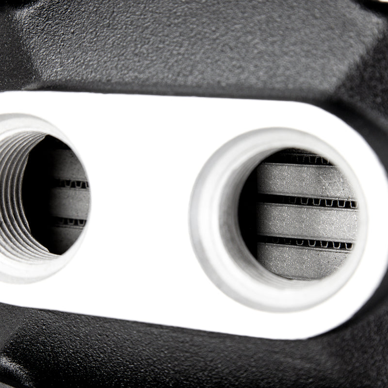 Mishimoto Air-To-Water Intercooler Dual Pass 1500HP - Same Side Inlet/Outlet