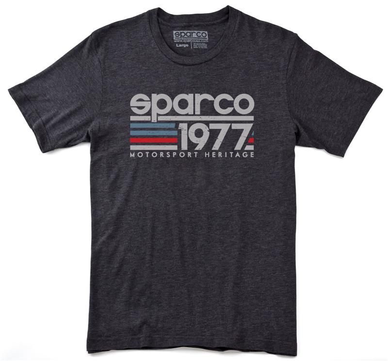 Sparco Vintage 77 T-Shirt Charcoal Extra Large Men - OneFastShop