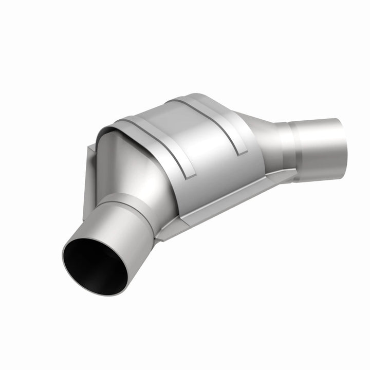 Magnaflow Conv Universal 2.00 Angled In Out OEM Compatible with 1996-2005 Subaru Lincoln Continental and Legacy Models