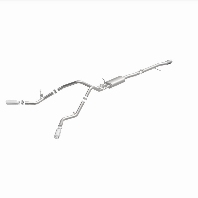 Magnaflow Cat Back Performance Exhaust for 14-19 Chev Silverado V8 5.3L Dual Split Rear Exit Stainless Steel - OneFastShop