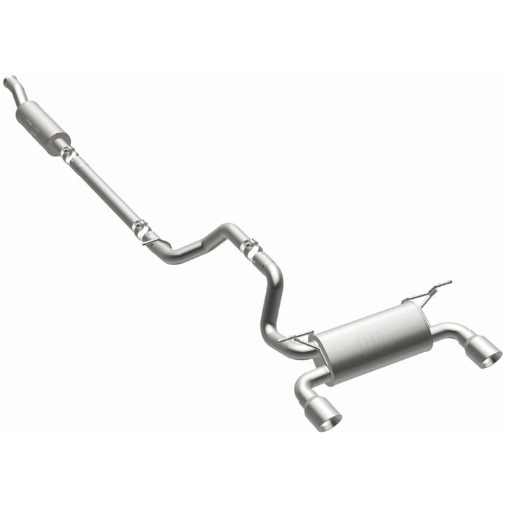MagnaFlow 2018+ Jeep Wrangler 3.6L 409 SS Dual Split Rear Exit Polished Tips Cat-Back Exhaust - OneFastShop