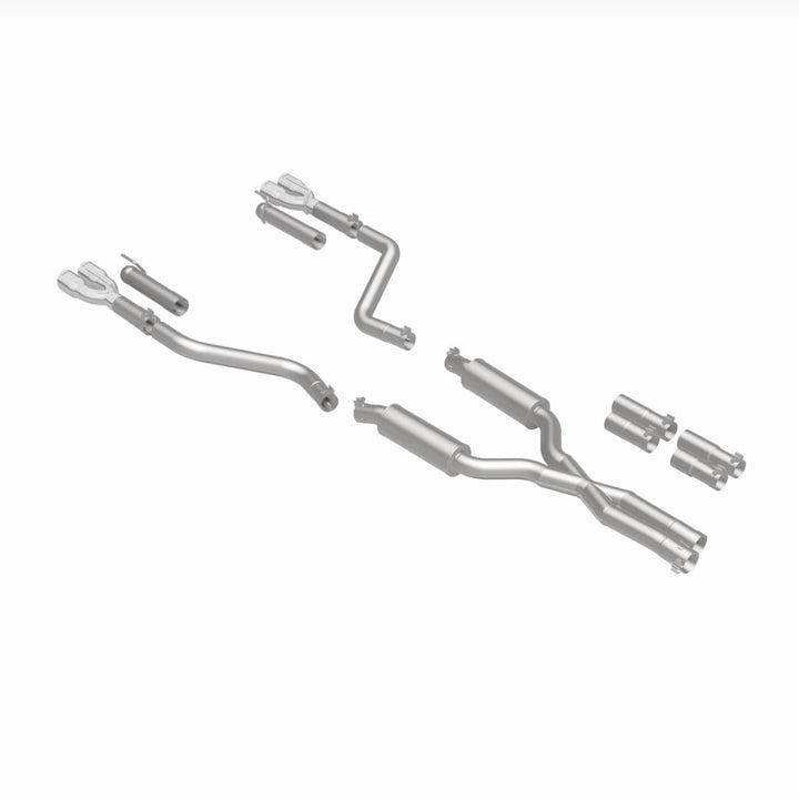 MagnaFlow Cat-Back Exhaust System with 3in Quad Tips - 2017+ Dodge Challenger - OneFastShop