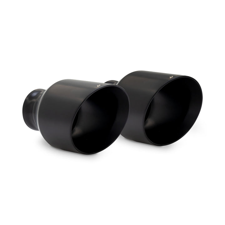 Mishimoto 5in Black Muffler Tip Pair for 15-23 Dodge Charger/Challenger - OneFastShop