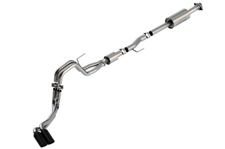 Borla Cat-Back Exhaust System for F-150 5.0L 2021 Black CHR Tips - OneFastShop