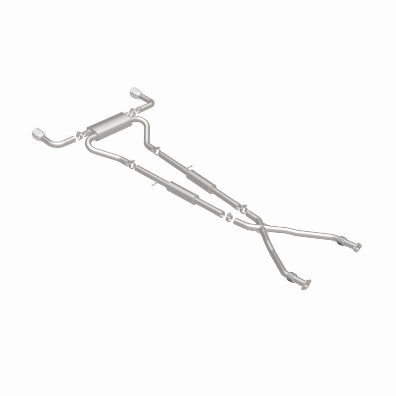 Magnaflow Cat-Back Exhaust with Polished Tips for 14-24 Infiniti Q50 V6 3.7L Dual Split Rear Exit - OneFastShop