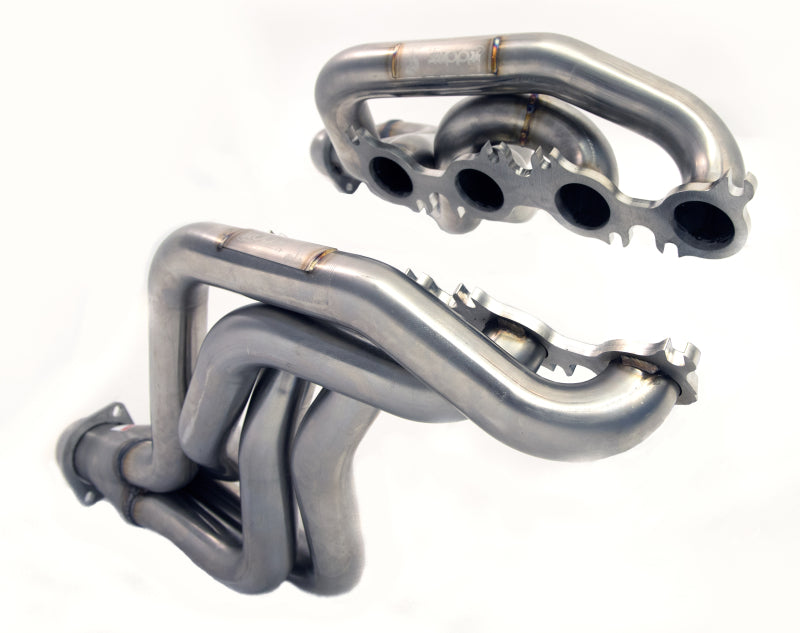 Kooks Headers 2in x 3in Stainless Steel Headers with Green Catted Connection Pipe - Fits 2020 Ford Mustang GT500 - OneFastShop
