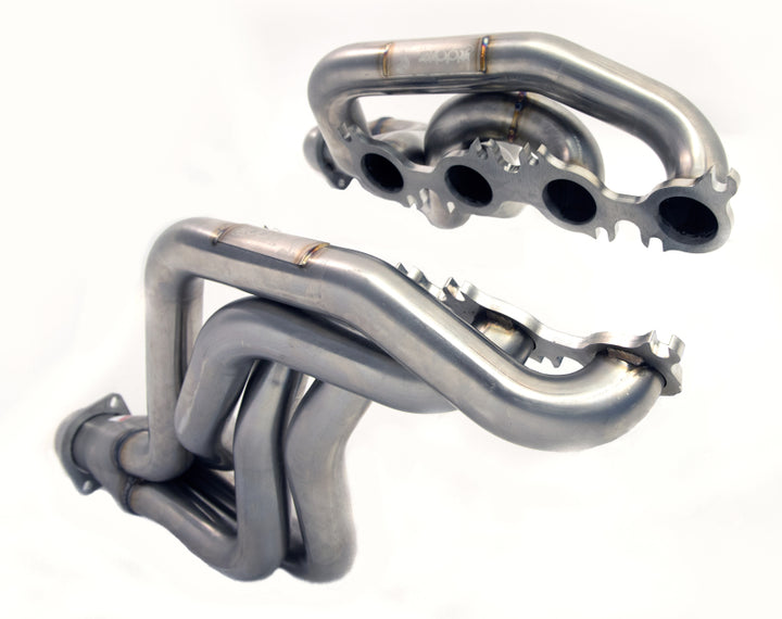 Kooks Headers 2in x 3in Stainless Steel Headers with Green Catted Connection Pipe - Fits 2020 Ford Mustang GT500 - OneFastShop