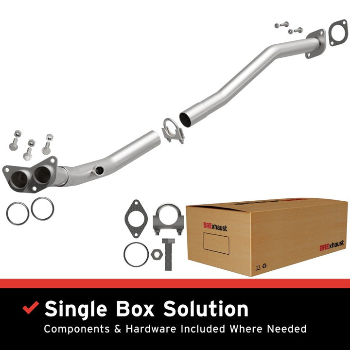 BRE Exhaust 90-96 D21 Pickup 2.4L Front Pipe Kit BRE