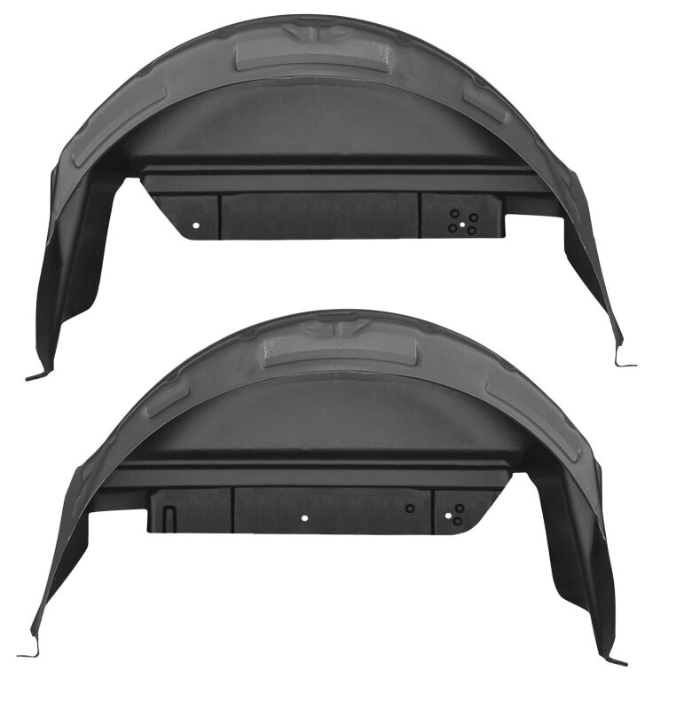 Husky Liners Rear Wheel Well Guards for 11-14 Ford F-250/F-350 Super Duty Black - OneFastShop
