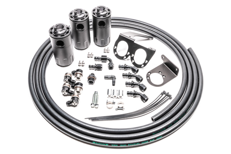 Radium Engineering Triple Catch Can Kit Fluid Lock for Nissan R35 GT-R 2009-2021
