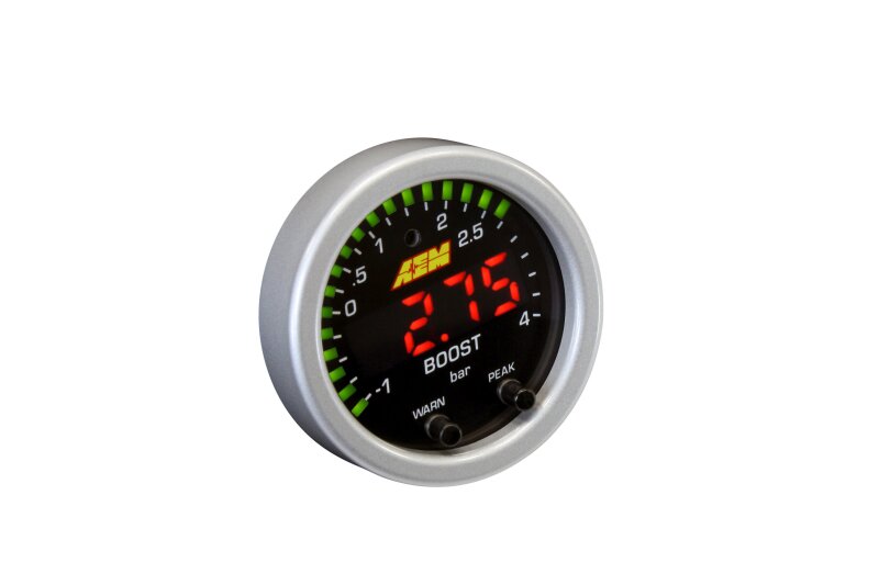 AEM X-Series Boost Pressure Gauge - -30inHg to 60psi, image 7