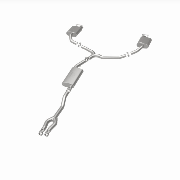 Magnaflow Stainless Cat-Back Performance Exhaust for 11-12 Dodge Charger V6 3.6L Dual Split Rear Exit - OneFastShop