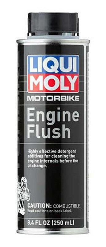 LIQUI MOLY Motorbike Engine Flush 250mL - Wet Clutch Compatible