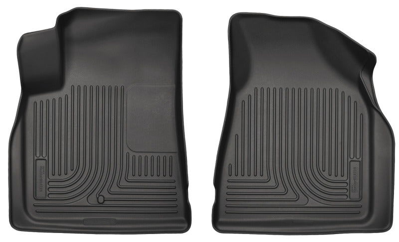 Husky Liners Weatherbeater Black Front Floor Liners for 09-14 Chevy Traverse 07-14 GMC Acadia