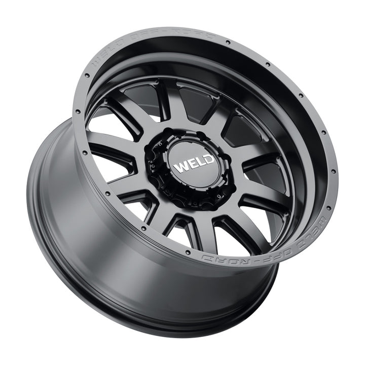 Weld Off-Road W101 20X9.0 Stealth Wheel – 5X114.3 5X127 ET20 BS5.75 Satin Black (78.1)