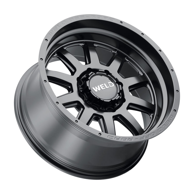 Weld Off-Road W101 20X12 Stealth Wheel 6X135 6X139.7 ET-44 BS4.75 Satin Black (106.1)