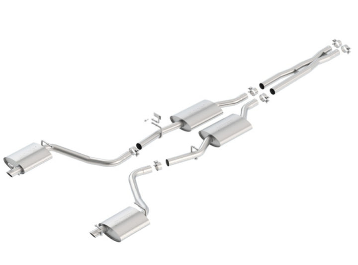 Borla S-Type Cat Back Exhaust for Dodge Charger 3.6L V6 (15-16)