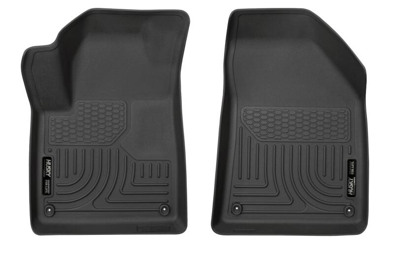 Husky Liners Front Floor Liners X-act Contour Black for 15-22 Jeep Cherokee - OneFastShop