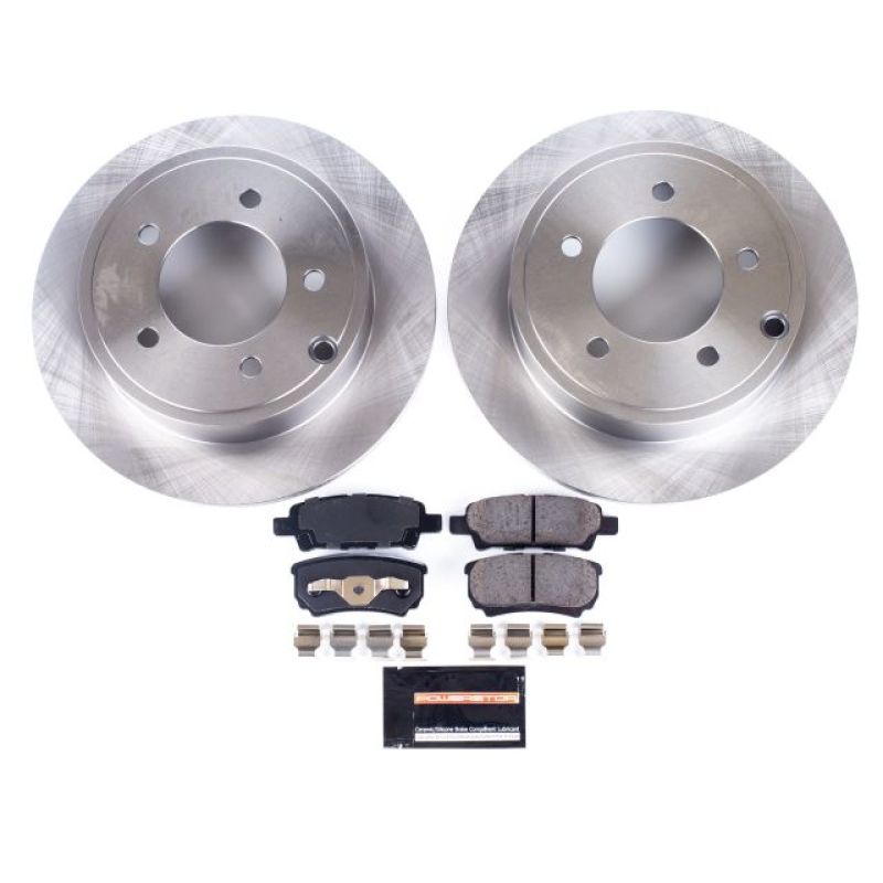 PowerStop Rear Autospecialty Brake Kit for 2011-2014 Chrysler 200 - OneFastShop