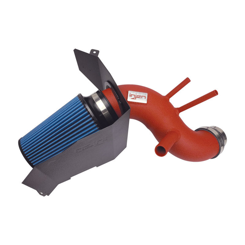 Injen Short Ram Tuned Intake System Wrinkle Red for 2018+ Kia Stinger 2.0L Turbo L4