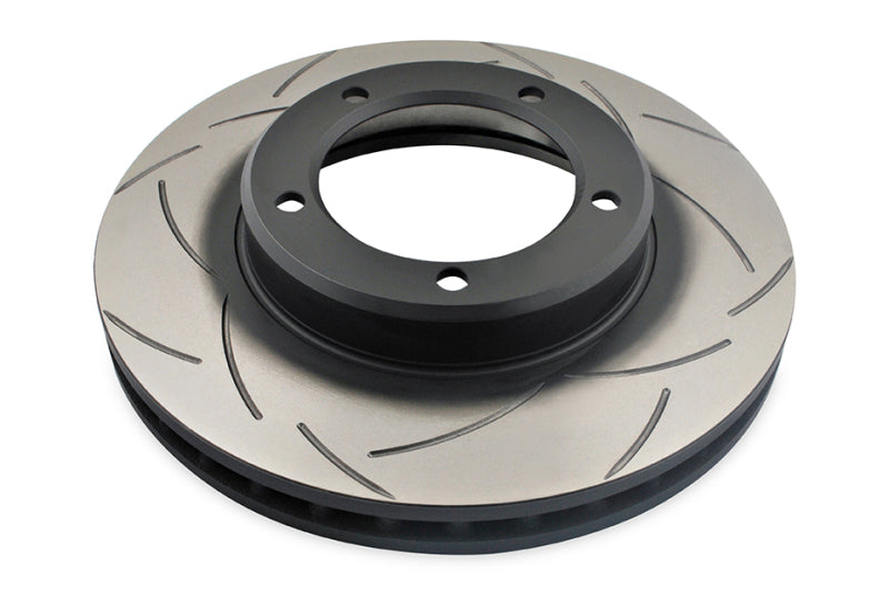 DBA 98-06 Toyota 70 Landcruiser (Reverse Mount) 4X4 T2 Slotted Front Brake Rotor