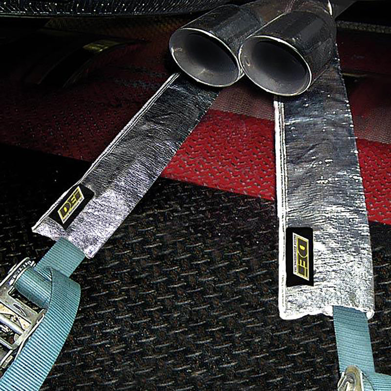DEI Dyno Strap Heat Guard 5in w x 3ft Aluminized Mylar