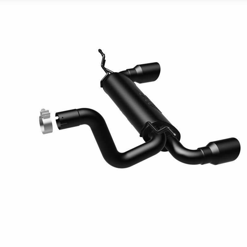 Magnaflow Axle-Back Exhaust for 2018+ Jeep Wrangler 3.6L with Dual Black Tip - OneFastShop