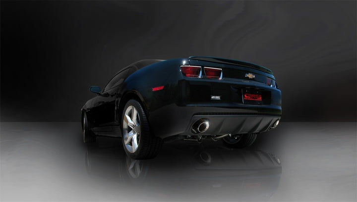 Corsa Sport Cat-Back Exhaust for 2010-2015 Chevrolet Camaro SS Coupe V8