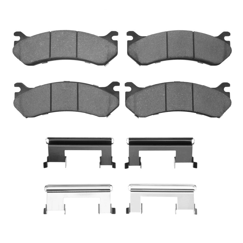 R1 1999-2013 Cadillac Escalade ESV Front Rear Brake Pads And Hardware Kit