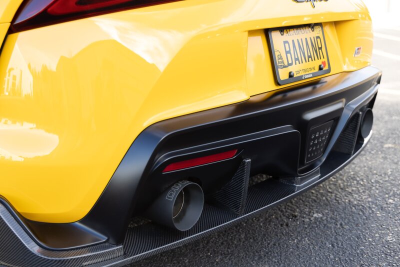 Dinan Valved Cat-Back Exhaust - Toyota GR Supra 3.0 (A90/A91) 2020-2026 - Black Tips, image 4