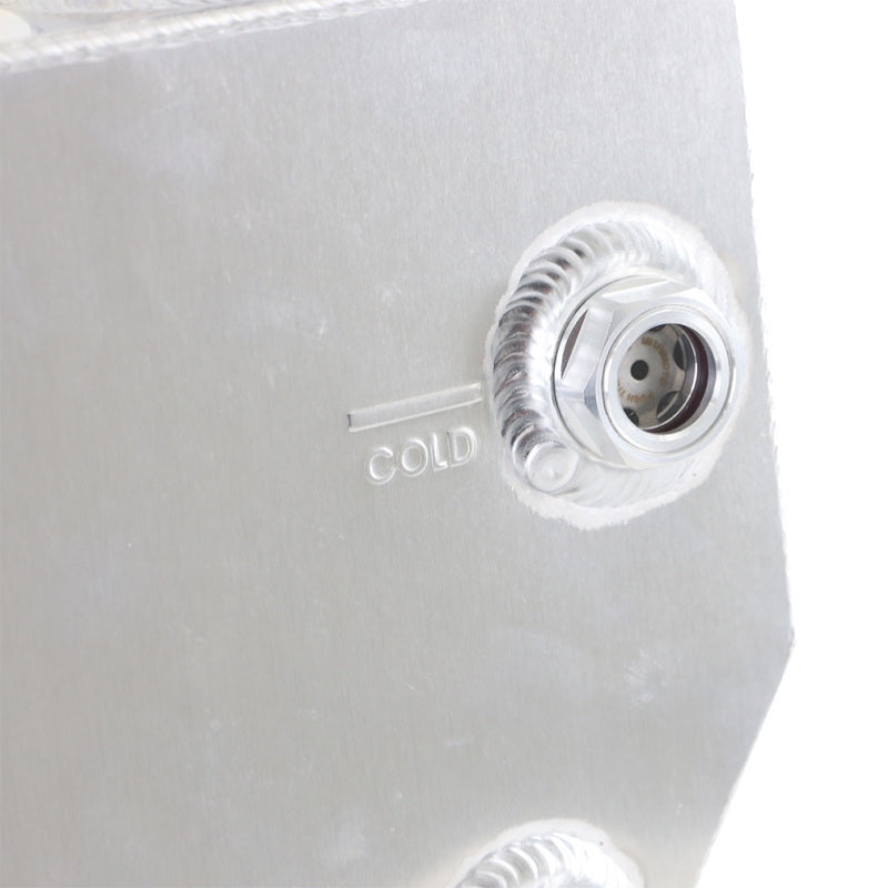 Mishimoto Aluminum Degas Tank for 01-07 Chevy/GMC 6.6L Duramax - Natural