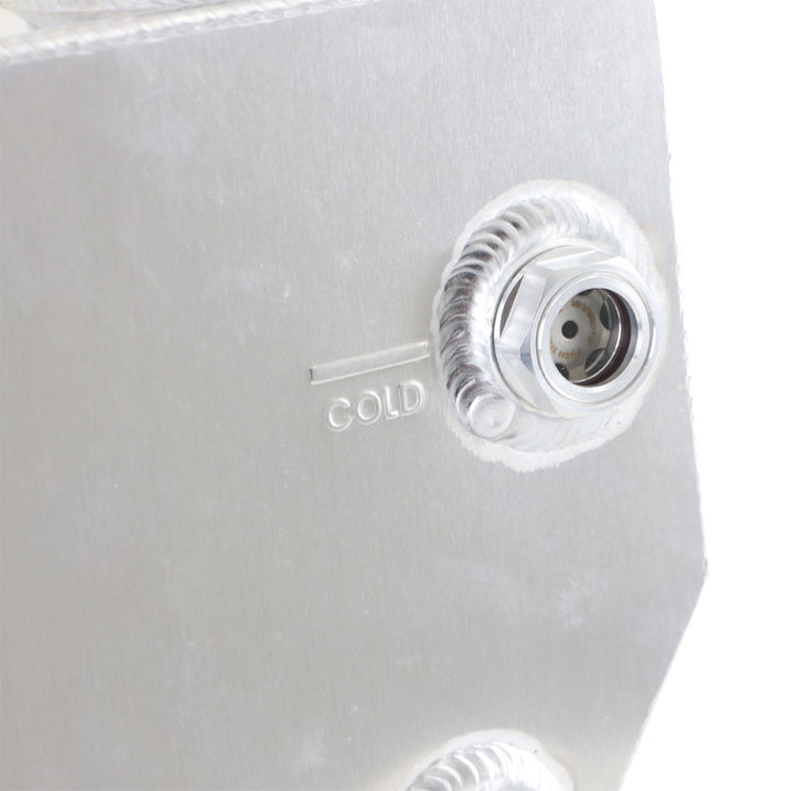 Mishimoto Aluminum Degas Tank for 01-07 Chevy/GMC 6.6L Duramax - Natural