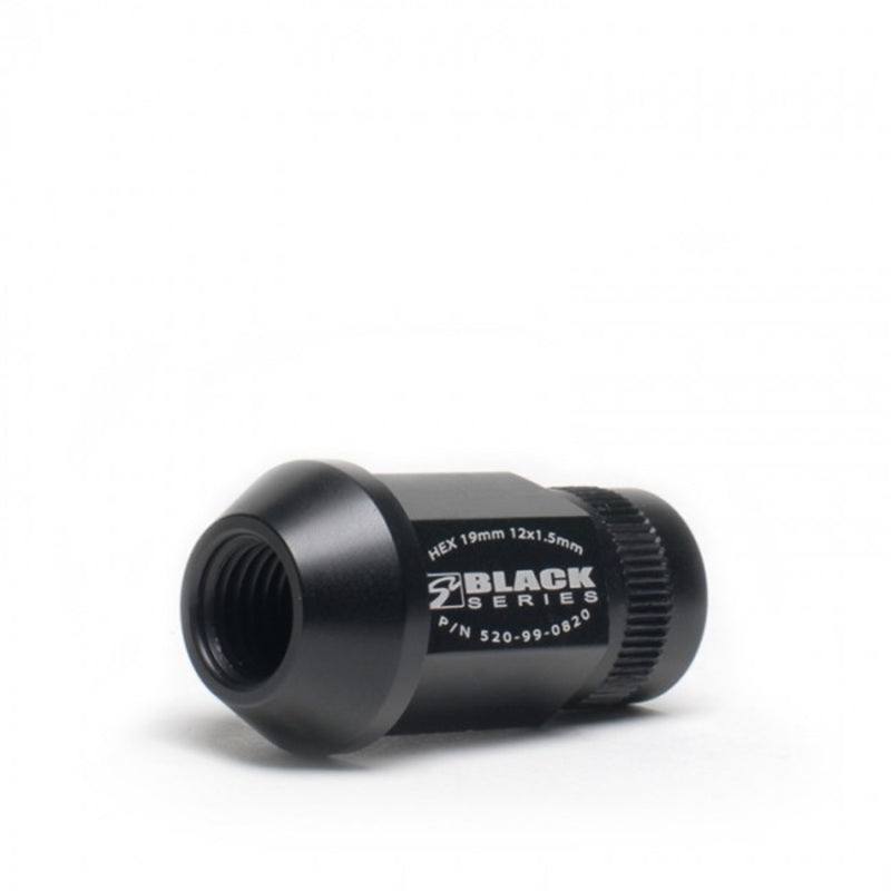 Skunk2 12 x 1.5 Forged Lug Nut Set Black Series 16 Pcs Compatible with Honda Acura Mitsubishi Toyota