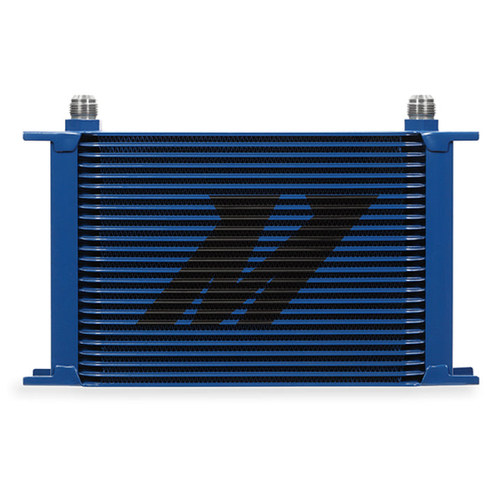 Mishimoto Universal 25-Row Oil Cooler Blue - Ford Mustang GT/GT Premium/Bullitt/Mach 1 2018-2021, 2019-2020, 2021 - OneFastShop