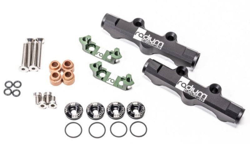 Radium Subaru EJ V1-2 Top Feed Conversion Fuel Rails V1-2 with 8AN ORB Ports