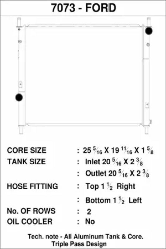 CSF High-Performance All-Aluminum Radiator for 2015+ Ford Mustang GT 5.0L - OneFastShop