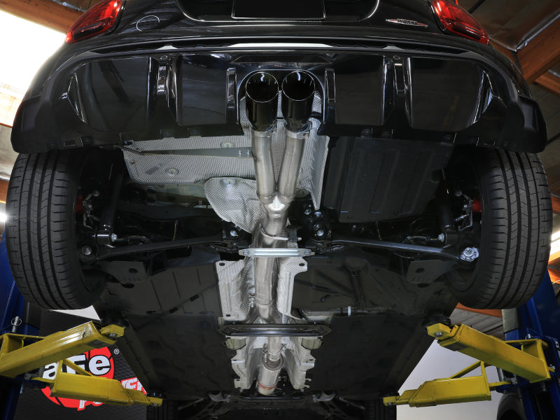 aFe MACH Force-Xp 304SS Cat-Back Exhaust Black Tips - Mini Cooper S/JCW 2014-2024, image 2