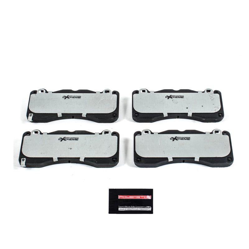 PowerStop Z26 Extreme Street Brake Pads with Hardware for 15-19 Ford Mustang - OneFastShop